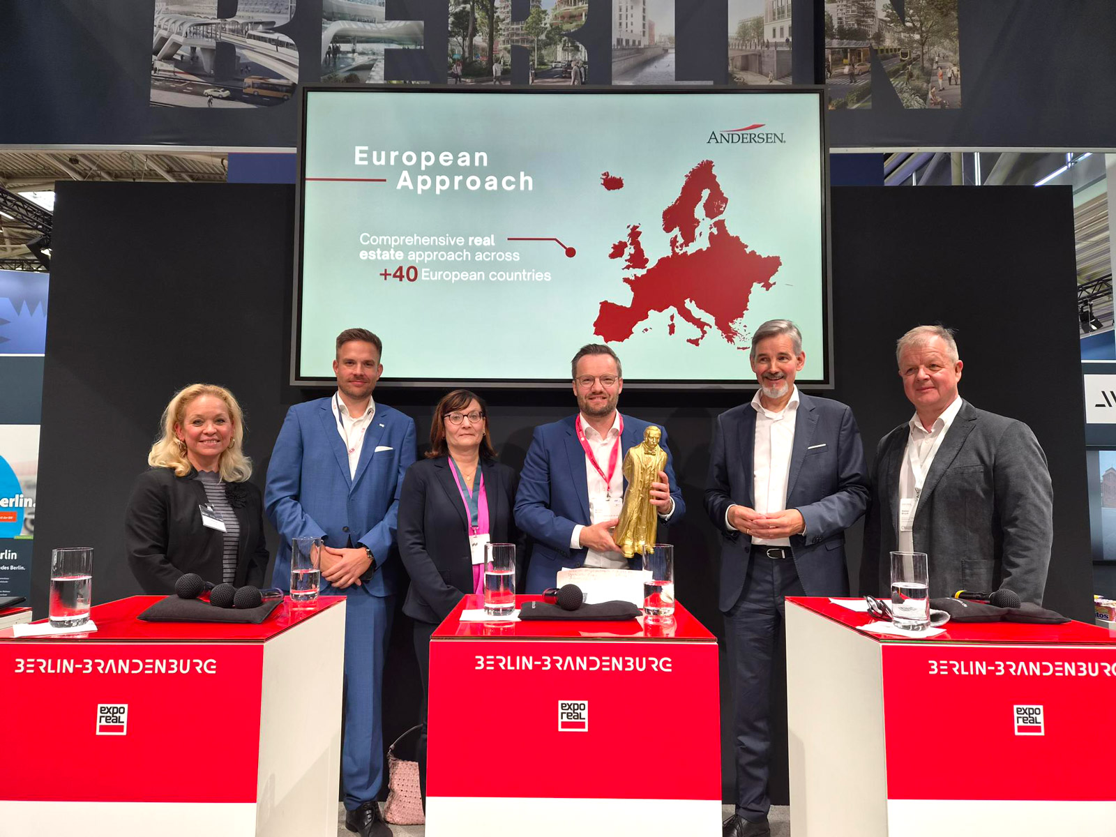 Der Stand Berlin-Brandenburg auf der EXPO REAL © WFBB Mattis
